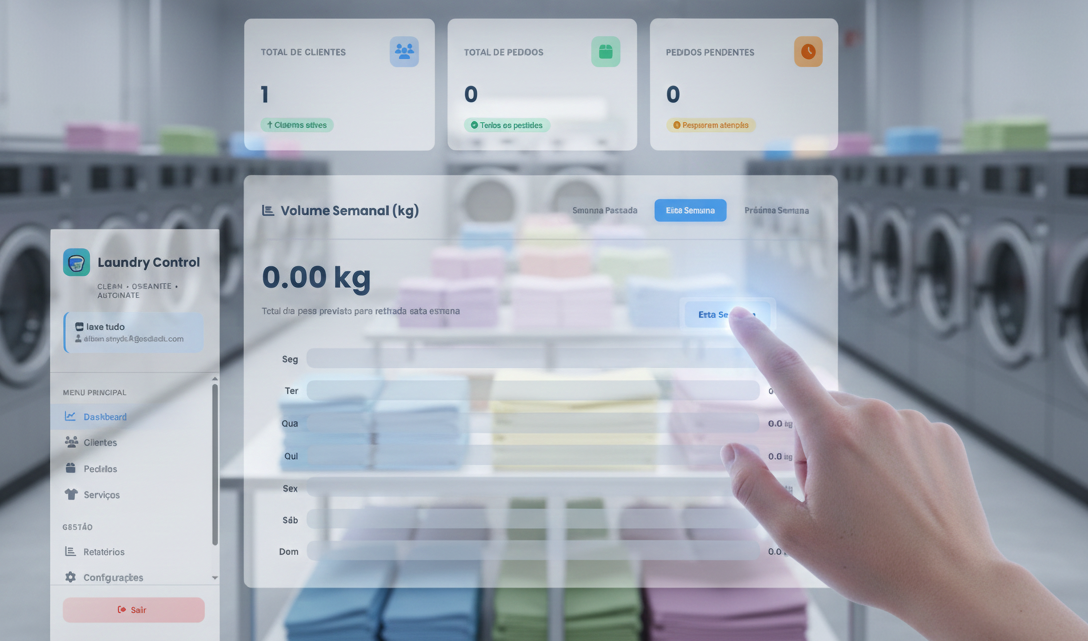 Profissional de Lavandaria